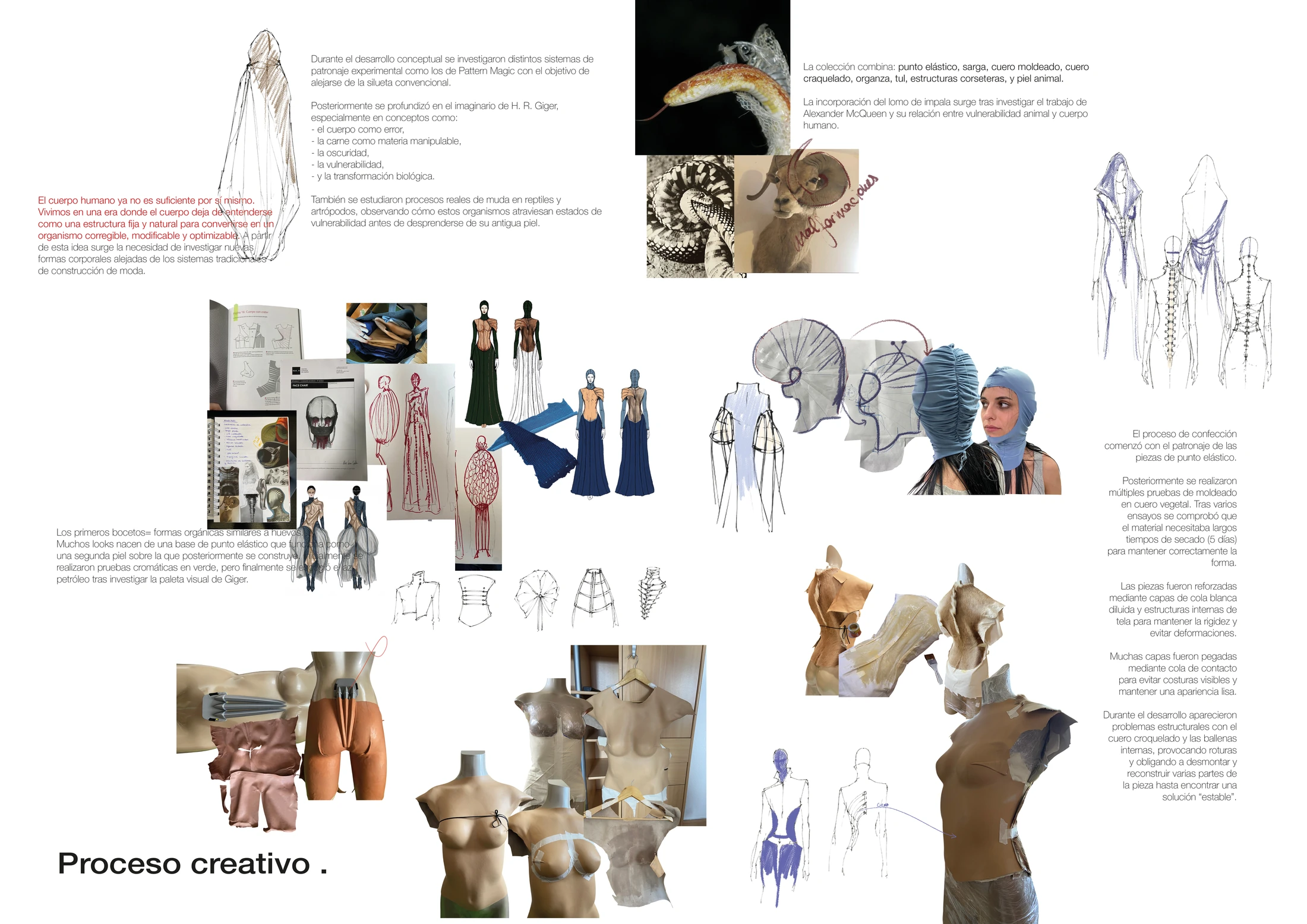 MUDA / complete creative process board